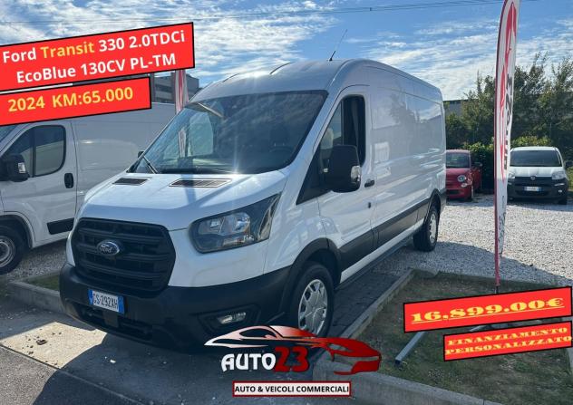 Ford Transit 330 2.0TDCi EcoBlue 130CV PL-TM-DC Furgone Trend
