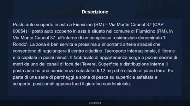 Immobile in asta di 12 m² in vendita a Fiumicino - Foto 9