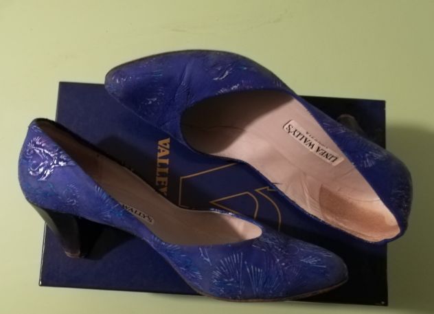 Scarpe blu donna ,Tg 38, della linea WALLY'S - Foto 2