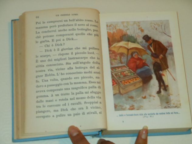 Un piccolo Lord, FRANCESCO BURNETT, A. Salani 1933. - Foto 4