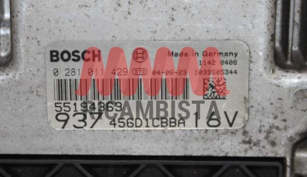 55194363 Alfa 147 1.9 JTD centralina motore Bosch - Foto 2