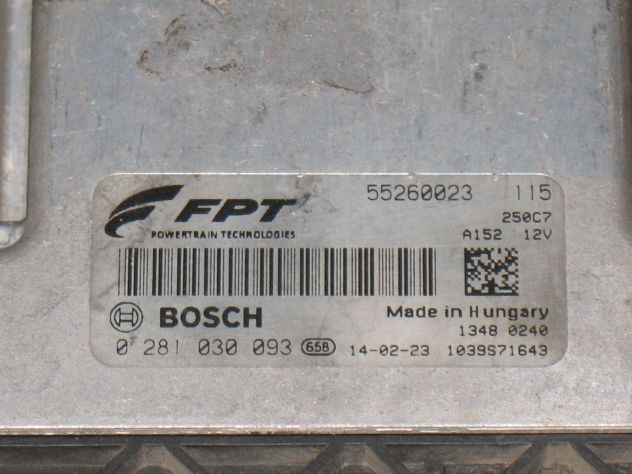 0281030093 ECU DUCATO JUMPER BOXER EDC17C49-3.5 EDC17C49 0281030093 55260023 - Foto 2