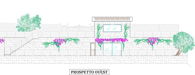 T06 Sanremo terreno con progetto approvato per villetta con vista panoramica - Foto 7