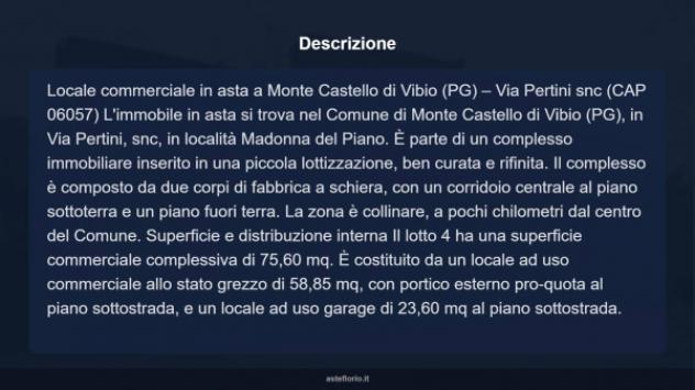 Immobile in asta di 75 m² in vendita a Monte Castello di Vibio - Foto 4