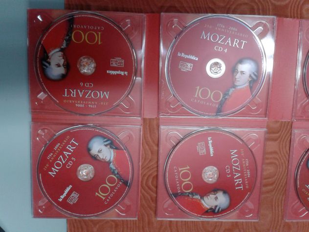 COFANETTO CD AUDIO "MOZART 100 CAPOLAVORI" - Foto 5