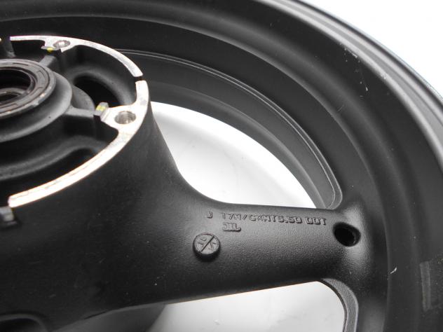 HONDA HORNET 600 CERCHIO POSTERIORE 17 X 5.50 2003 PC36A03F - Foto 6