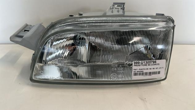 PROIETTORE SX (CONCO) 999-U1305796 Parti elettriche  Fanaleria  Proiettori  Proiettore ant. FIAT - PUNTO I 55 / 60 / 85 / GT - 01-11-1993 - 01-08-1999