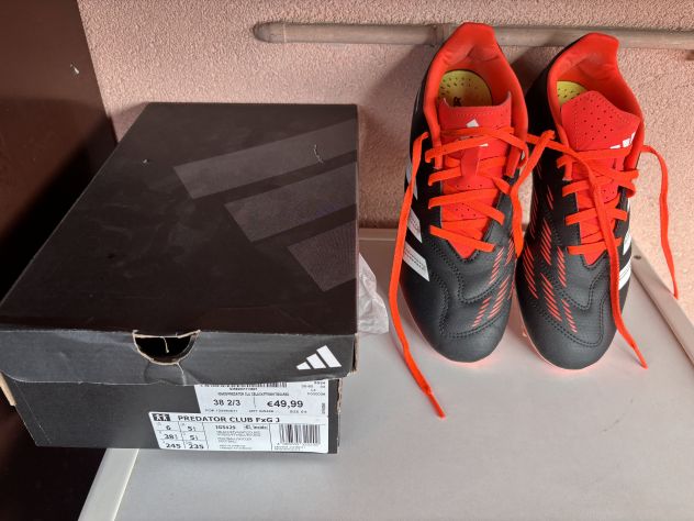 Scarpe calcio Adidas Predator 38 2/3 - Foto 5