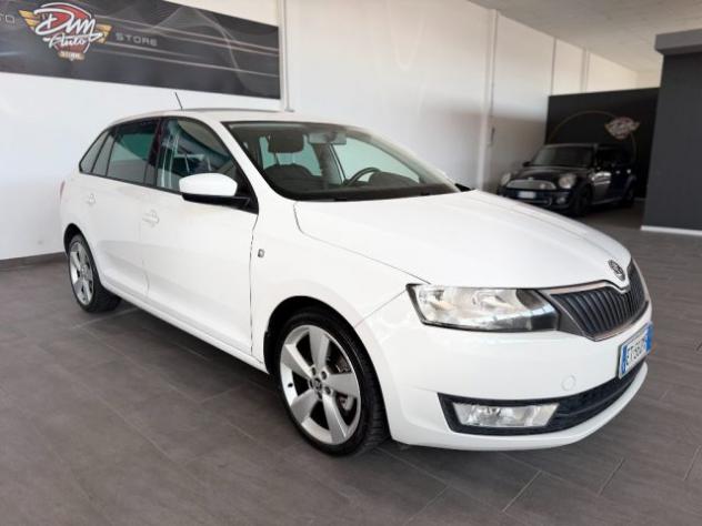SKODA Rapid Spaceback 1.6 TDI CR 105 CV Ambition GANCIO TRAINO rif. 23945172 - Foto 3