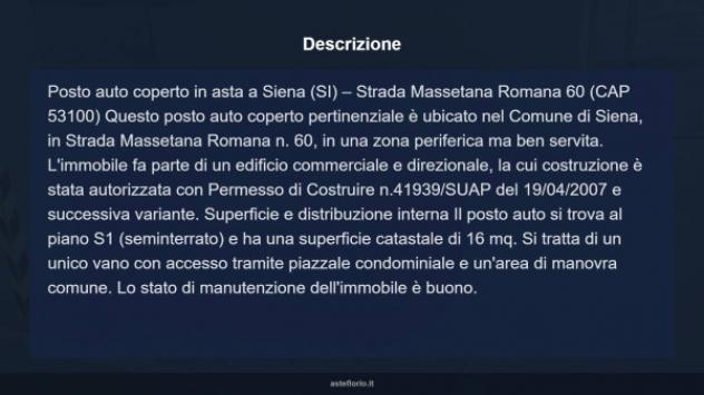 Immobile in asta di 16 m² in vendita a Siena - Foto 10