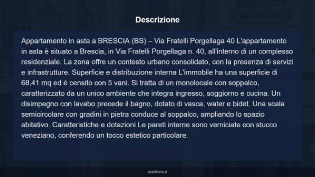 Immobile in asta di 68 m² in vendita a Brescia - Foto 12