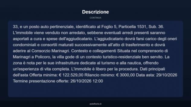 Immobile in asta di 120 m², box auto in vendita a Policoro - Foto 3