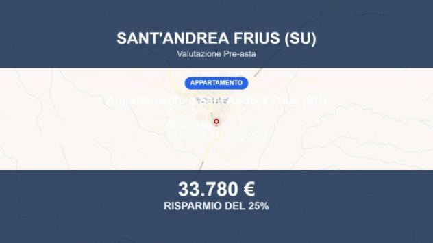 Immobile in asta di 143 m² in vendita a Sant'Andrea Frius