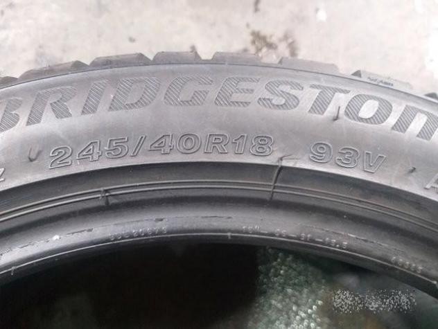 2 gomme 245 40 18 bridgestone inv a3765 - Foto 7
