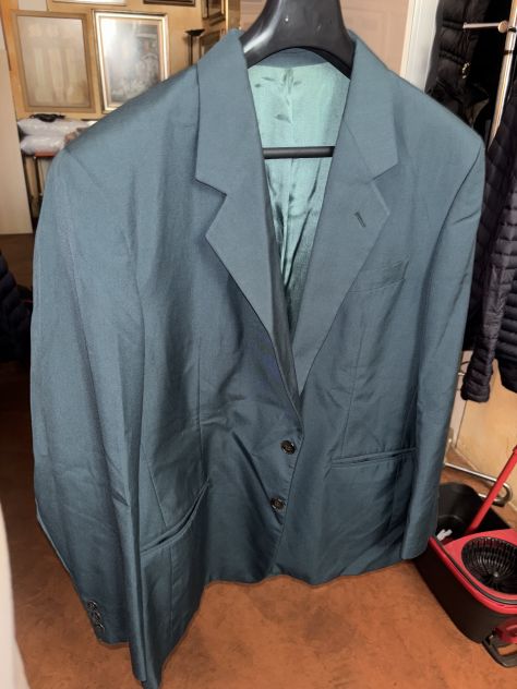 COMPLETO GIACCA E PANTALONI NUOVI CLASSICI ORIGINALI MARCA"LUCA PALAZZI GOLDEN L - Foto 10