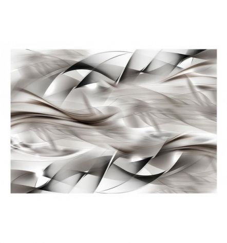 Fotomurale Adesivo Estroso In Bianco E Nero ARREDALACASA - Foto 2