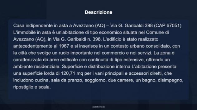 Immobile in asta di 120 m² con più di 5 locali in vendita a Avezzano - Foto 10