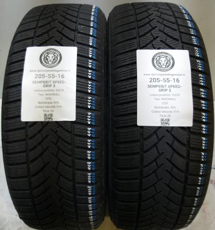 2 GOMME 205 55 16 SEMPERIT A55079