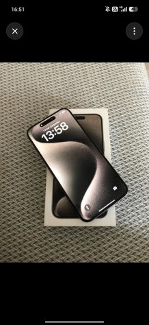 Vendo iPhone 15 Pro Max 256GB Black Titanium – Come Nuovo, Scatola Originale - Foto 5