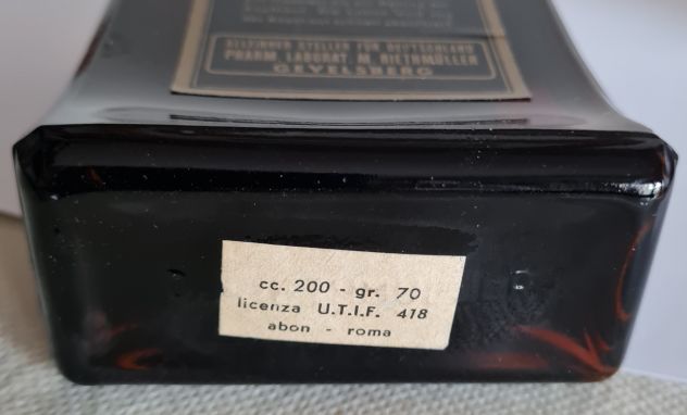 Bottiglia  Vintage   Collezione  Lotion Meducrin  Laborat.M.Riethmuller  Gevelsb - Foto 3