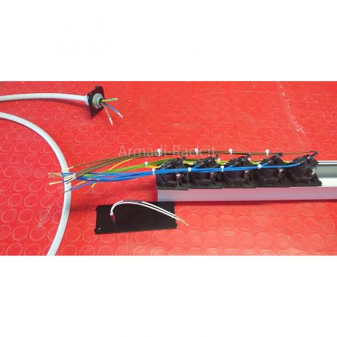 Multipresa cablata a stella  controlflex 450/750V FR20H2R 3G4 B26AL 3 x 4 mmq - Foto 3