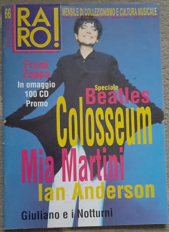 Rivista musicale "RARO!" - Annata Completa 1996 (11 numeri) - Foto 6
