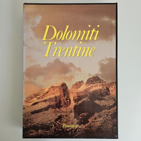 Dolomiti Trentine - de Battaglia, Tomasi - Panorama - 1988 - TRACCIATA!