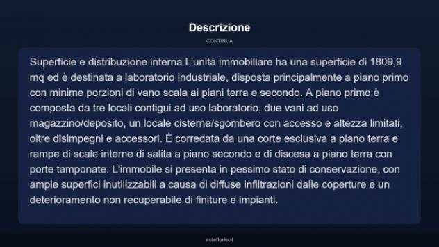 Immobile in asta di 1809 m² in vendita a San Marcello Piteglio - Foto 10
