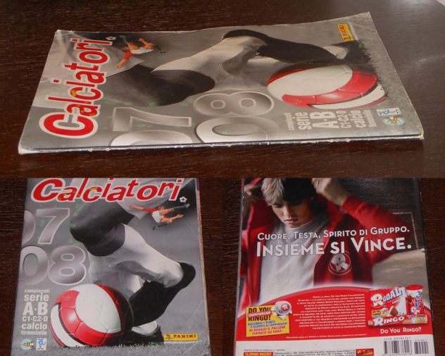 ALBUM FIGURINE CALCIATORI 2007-08 PANINI.