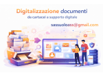 Digitalizzazione documenti da cartacei a supporto digitale