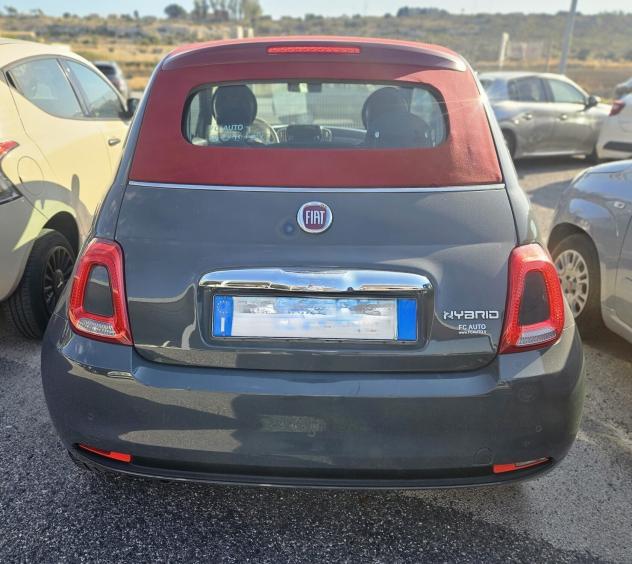 Fiat 500 CABRIO 2022 / 24 MESI DI GARANZIA OMAGGIO- IVA DEDUCIBILE - - Foto 3