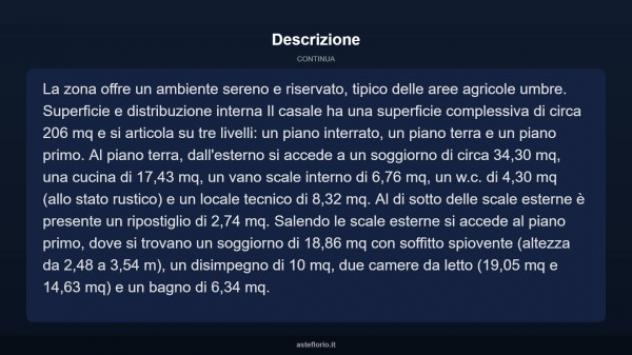 Immobile in asta di 206 m² con più di 5 locali in vendita a Allerona - Foto 10