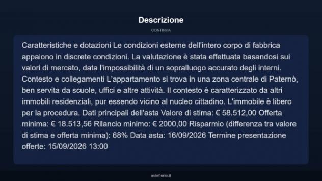 Immobile in asta di 92 m² in vendita a Paternò - Foto 12