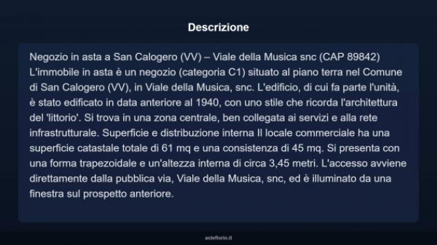 Immobile in asta di 61 m² in vendita a San Calogero - Foto 9
