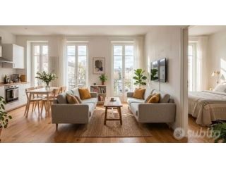 EUR FONTE MERAVIGLIOSA BILOCALE ARREDATO CON GIARDINO PRIVATO