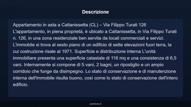 Immobile in asta di 116 m² in vendita a Caltanissetta - Foto 12