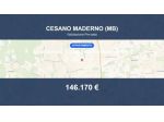 Immobile in asta di 72 m², box auto in vendita a Cesano Maderno