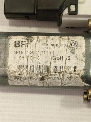 MOTORINO ALZAVETRO ANTERIORE DESTRA VOLKSWAGEN Golf 5 Berlina 993423-110 997755-101 (0308) - Foto 2