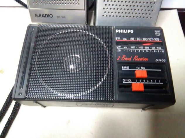 3 radio vintage anni 70 a transistor a batterie - funzionanti . - Foto 2