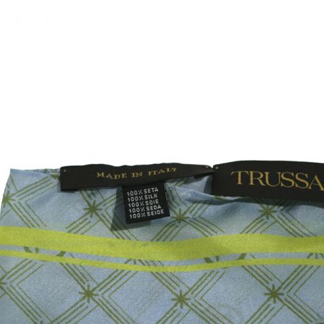 Foulard di seta monogram - TRUSSARDI - Nuovo - Foto 4