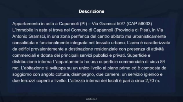 Immobile in asta di 84 m², box auto in vendita a Capannoli - Foto 18