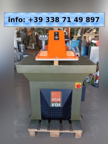 TRANCIA FUSTELLATRICE A BANDIERA ATOM S125 - Foto 3