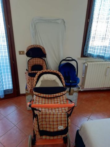 Trio: carrozzina, passeggino, ovetto / seggiolino auto - Foto 2