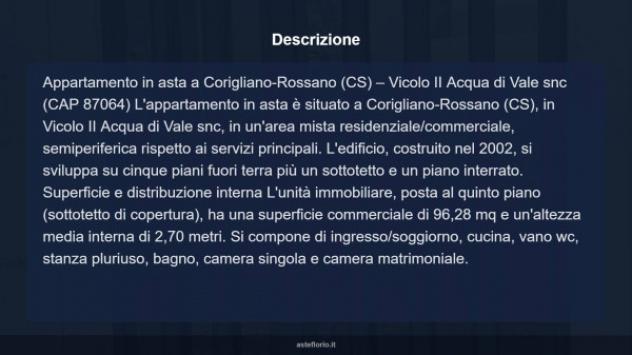 Immobile in asta di 96 m² in vendita a Corigliano-Rossano - Foto 15