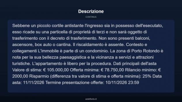 Immobile in asta di 37 m² in vendita a Olbia - Foto 18