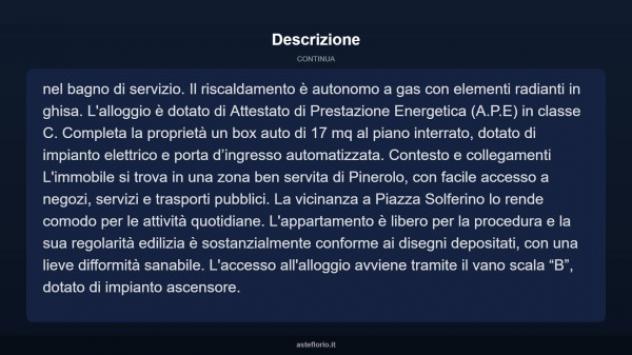 Immobile in asta di 102 m² con più di 5 locali e box auto in vendita a Pinerolo - Foto 14