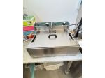 Friggitrice Professionale 10 Litri ACCIAIO INOX - OTTIME Condizioni