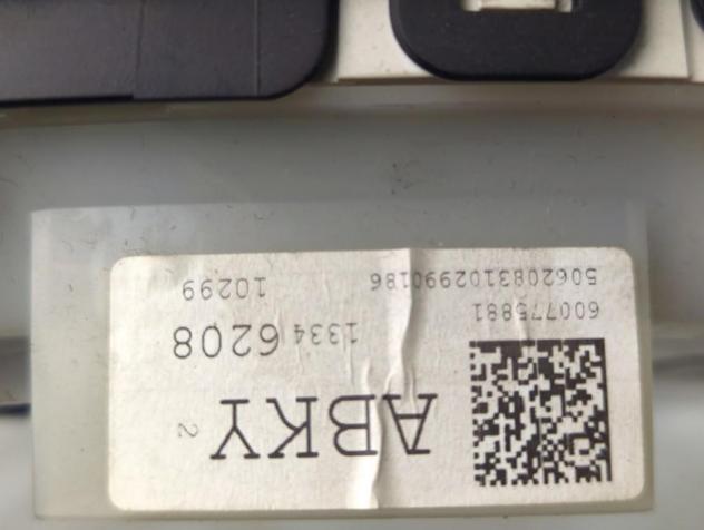 13346208 QUADRO STRUMENTI CONTACHILOMETRI OPEL MERIVA B 1.7 D 81KW 6M 5P (2011) RICAMBIO USATO - Foto 7