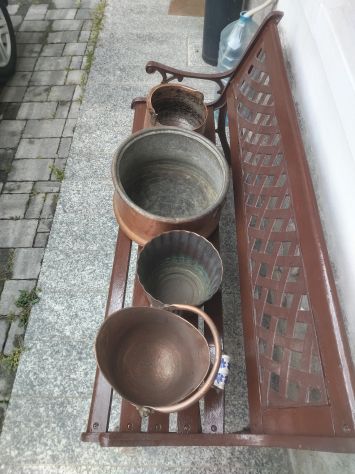 vasi, pentole ,tegami, ecc in rame antico - Foto 2