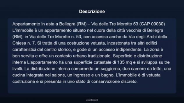 Immobile in asta di 135 m² in vendita a Bellegra - Foto 3
